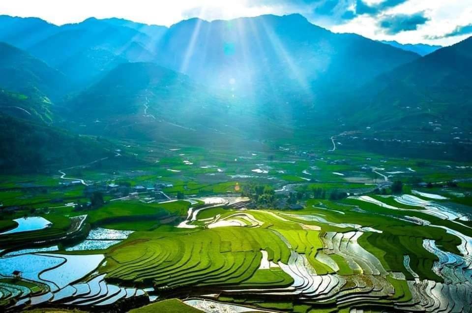 Hoa Son Tra Hotel Mu Cang Chai Zewnętrze zdjęcie