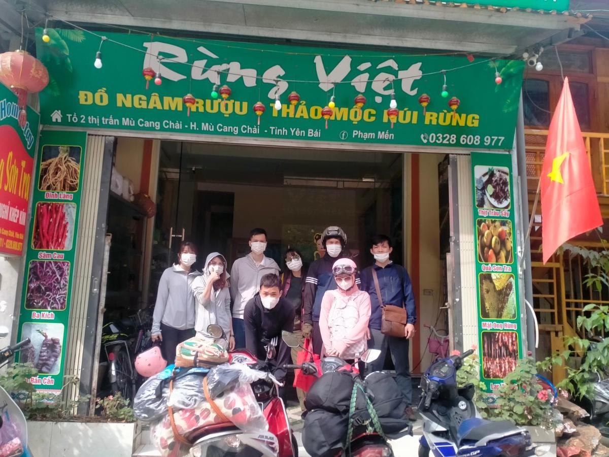 Hoa Son Tra Hotel Mu Cang Chai Zewnętrze zdjęcie